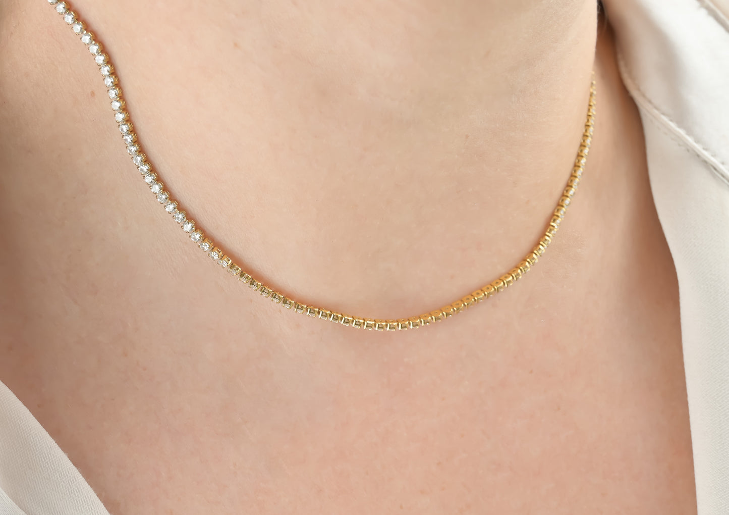 Tennis Chain Necklace