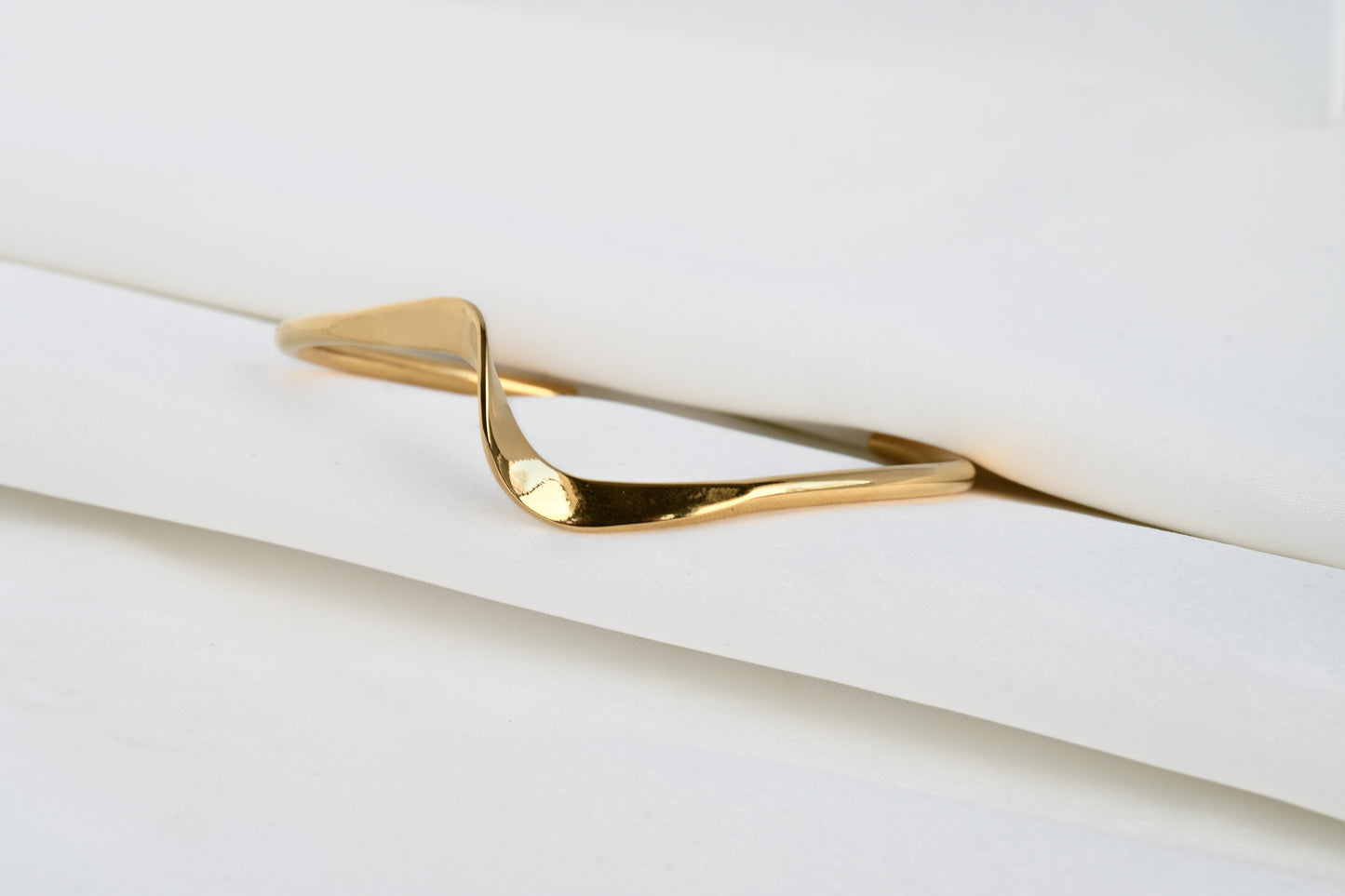 Sculptural Cuff Bracelet