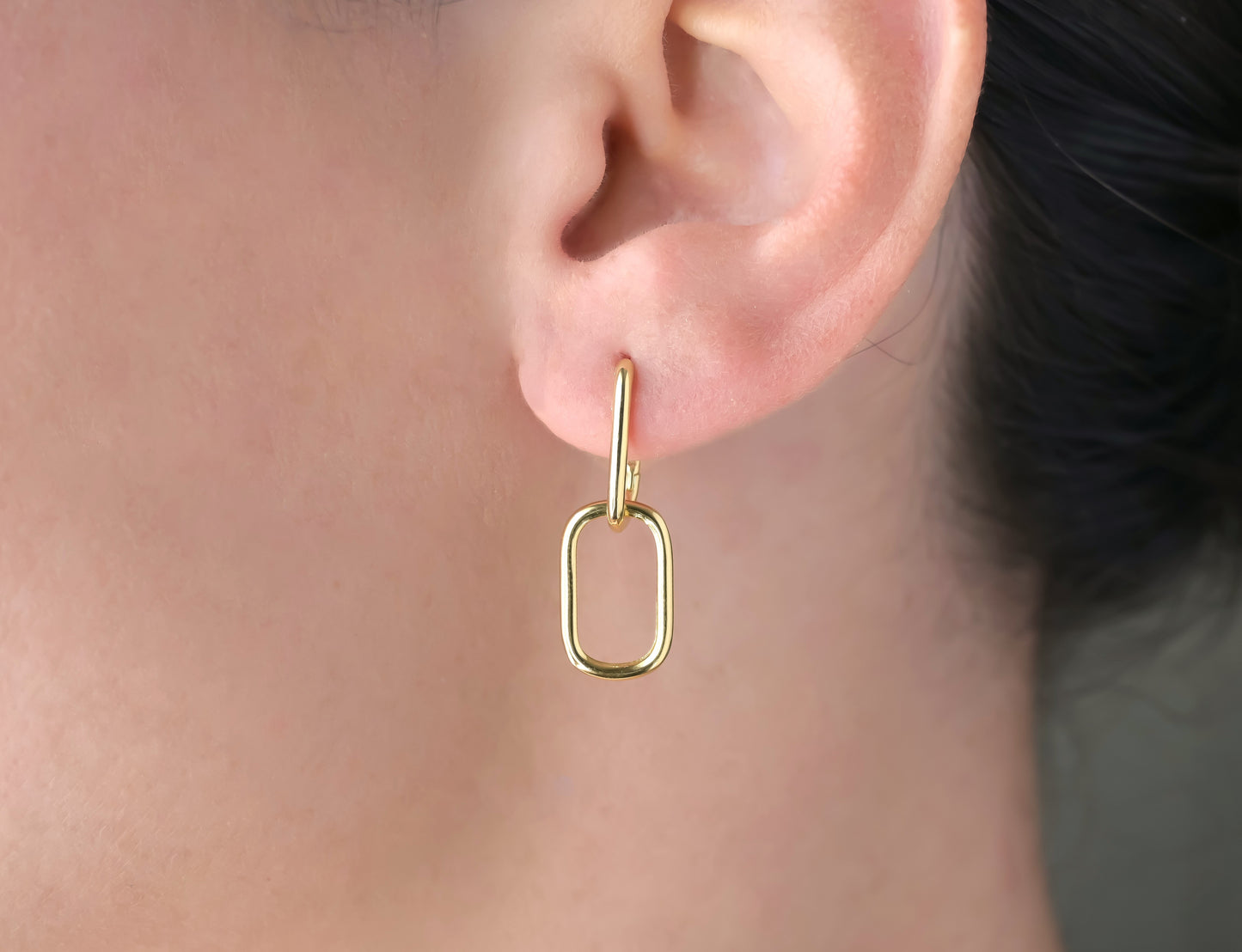 Convertible Double Link Hoops