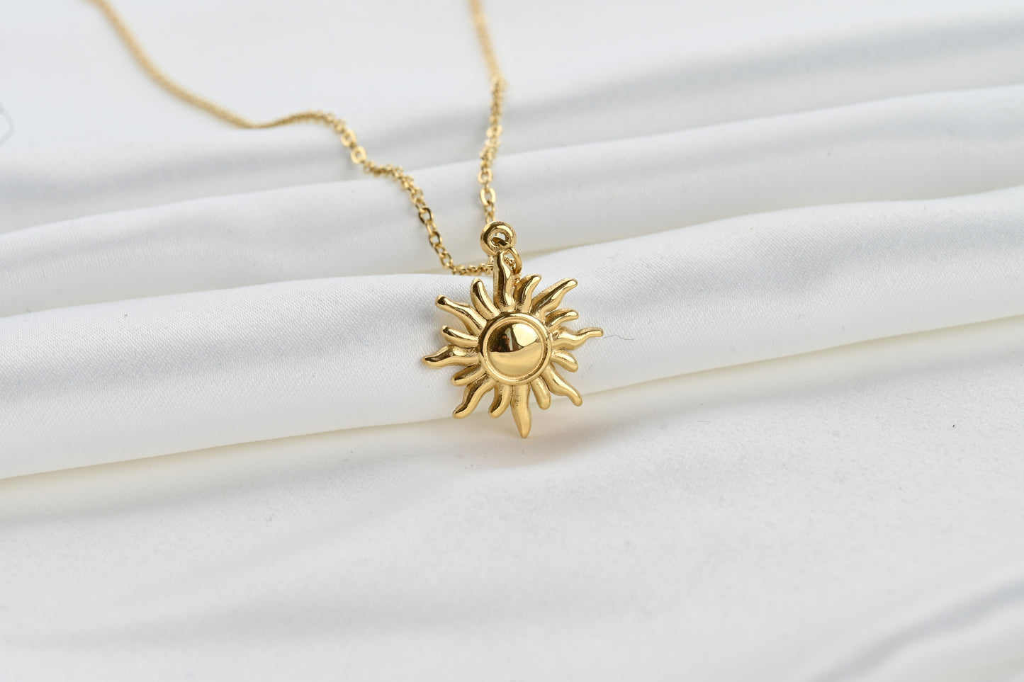 Vintage Sun Necklace