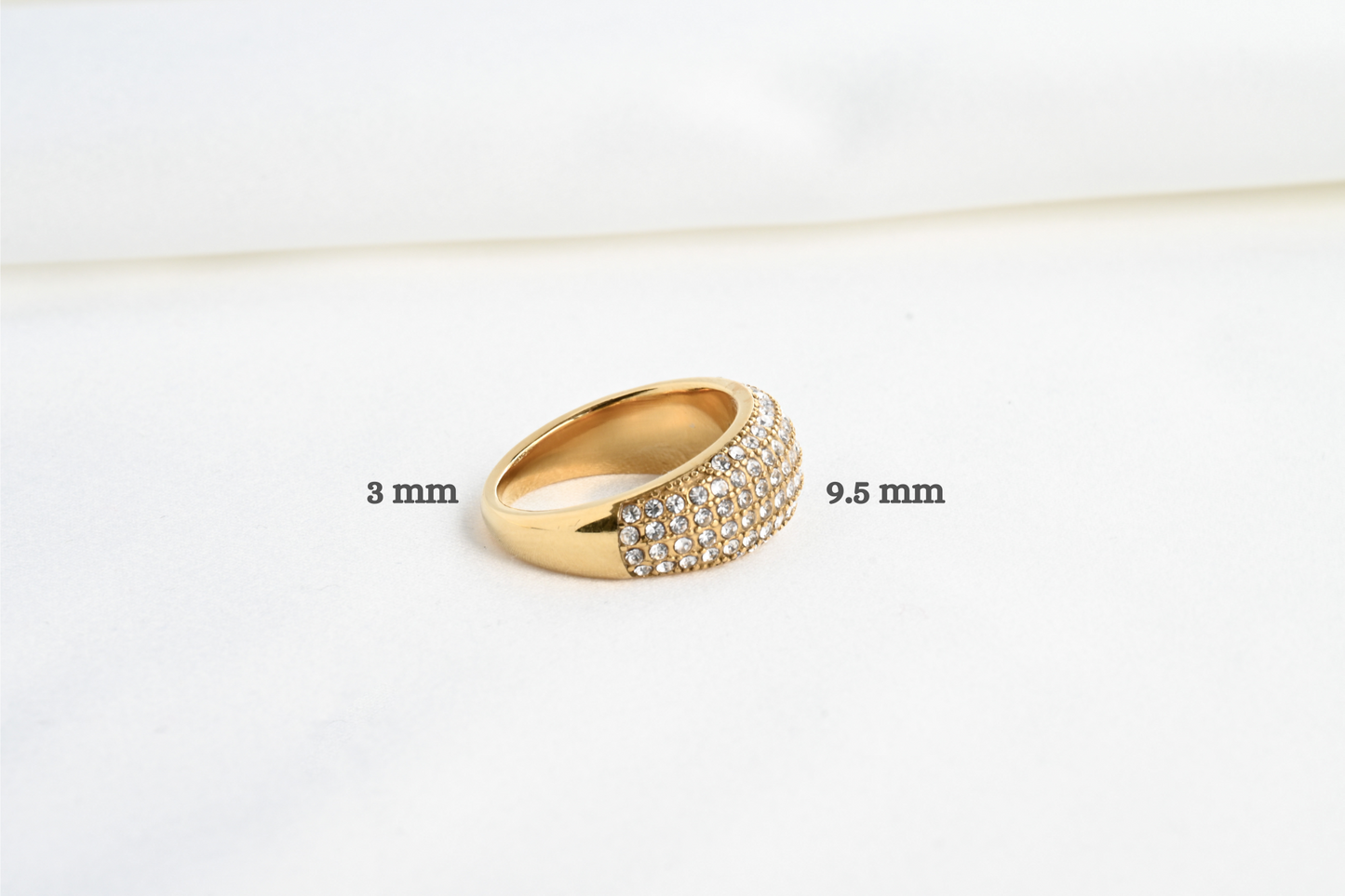 Pave Diamond Dome Ring