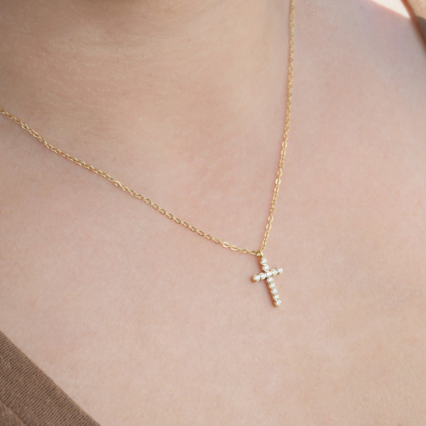 Dainty Cross Necklace