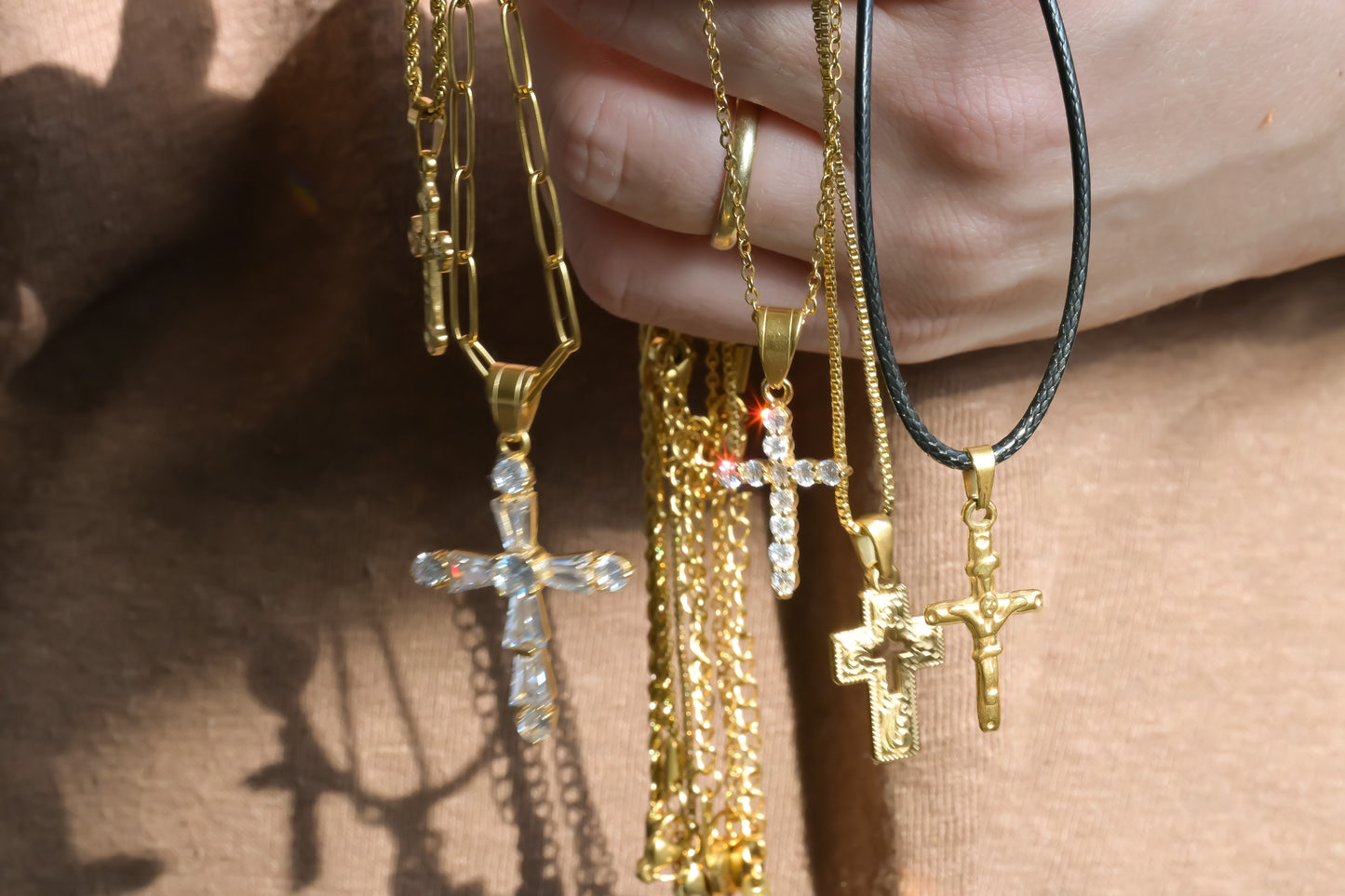 Icon Cross Necklace