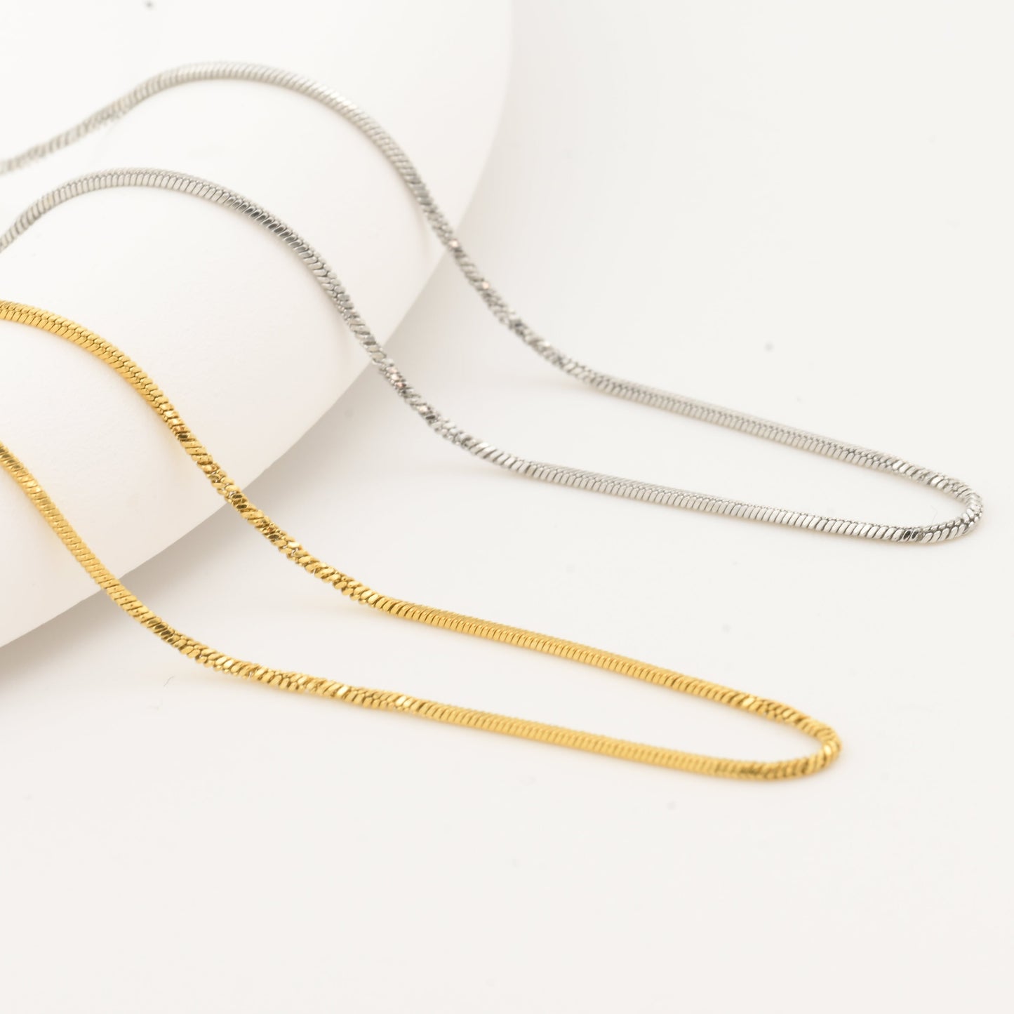 Twisted Snake Chain Necklace