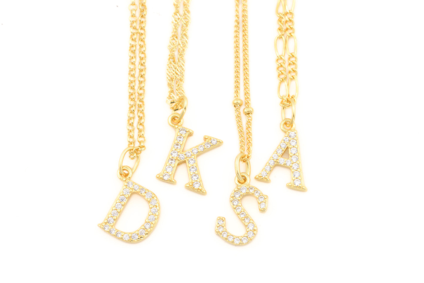 Sterling Silver Initial Necklace