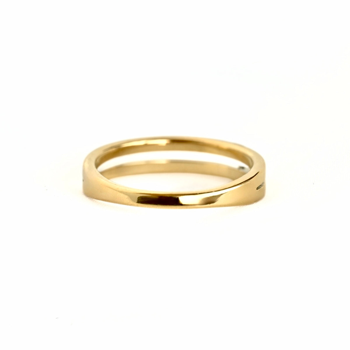 Double Layered Pavé CZ Ring - Stainless Steel Stacked Band