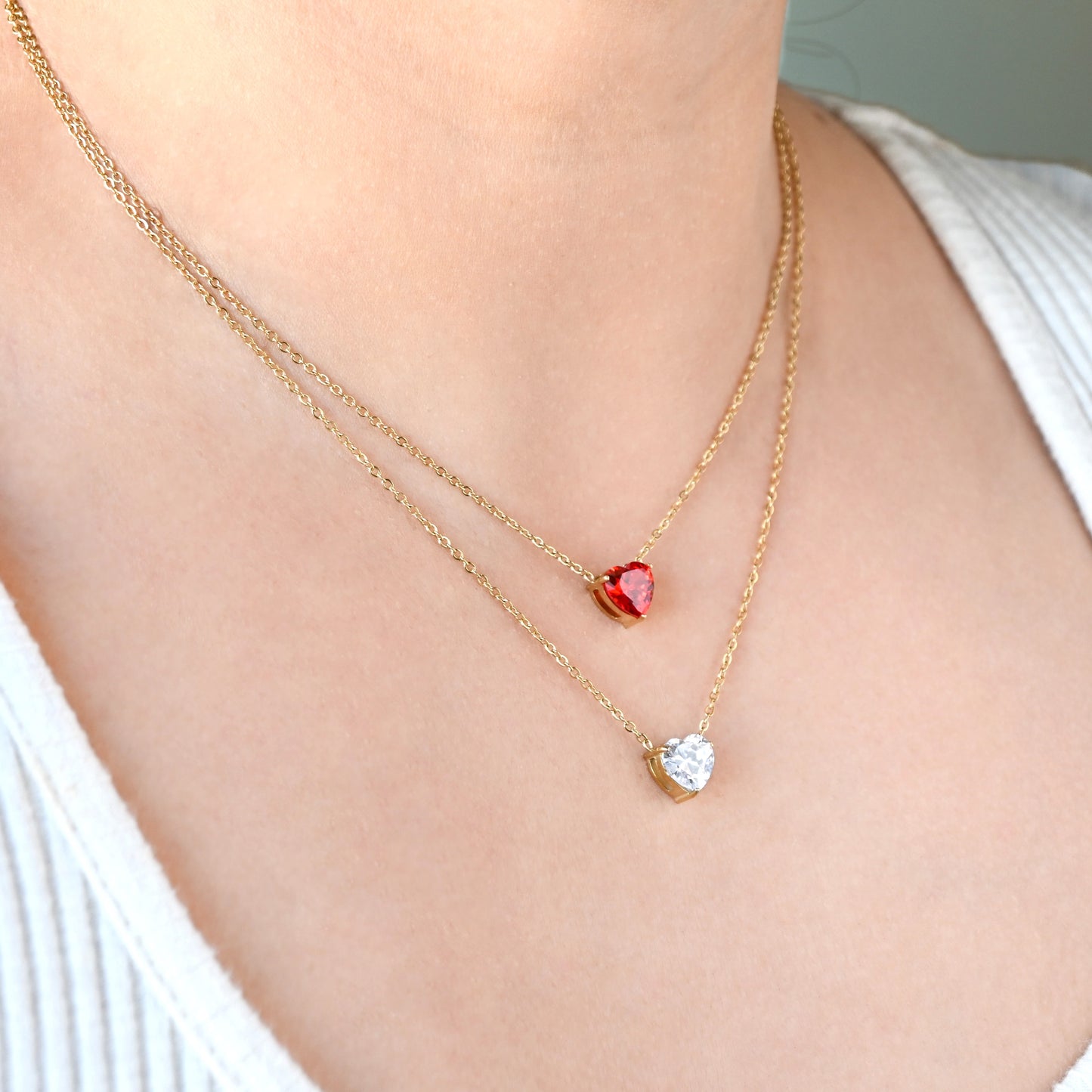 Diamond Heart Necklace