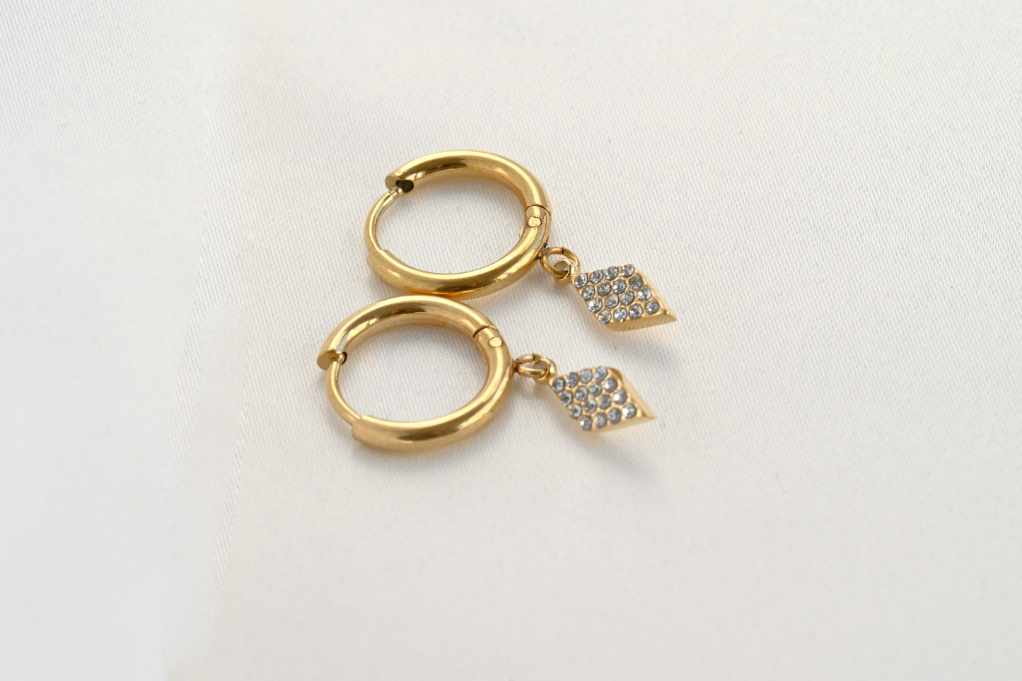 Celestial Diamond Hoops