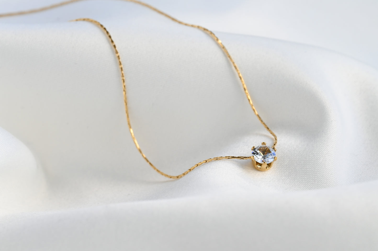 Solitaire Necklace