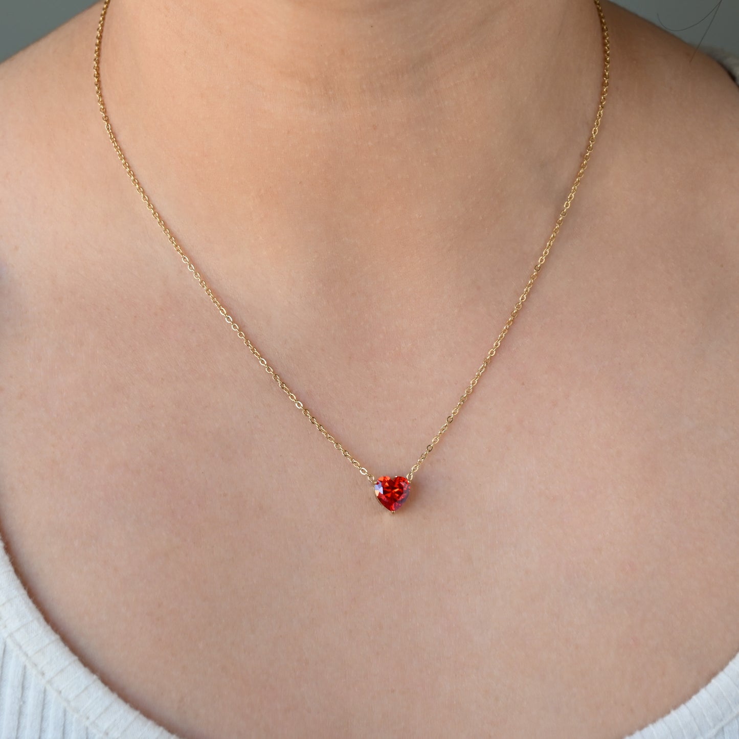 Diamond Heart Necklace