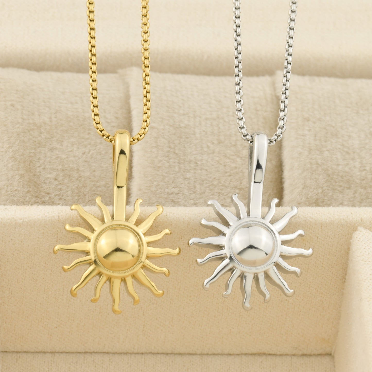 Medium Sun Necklace