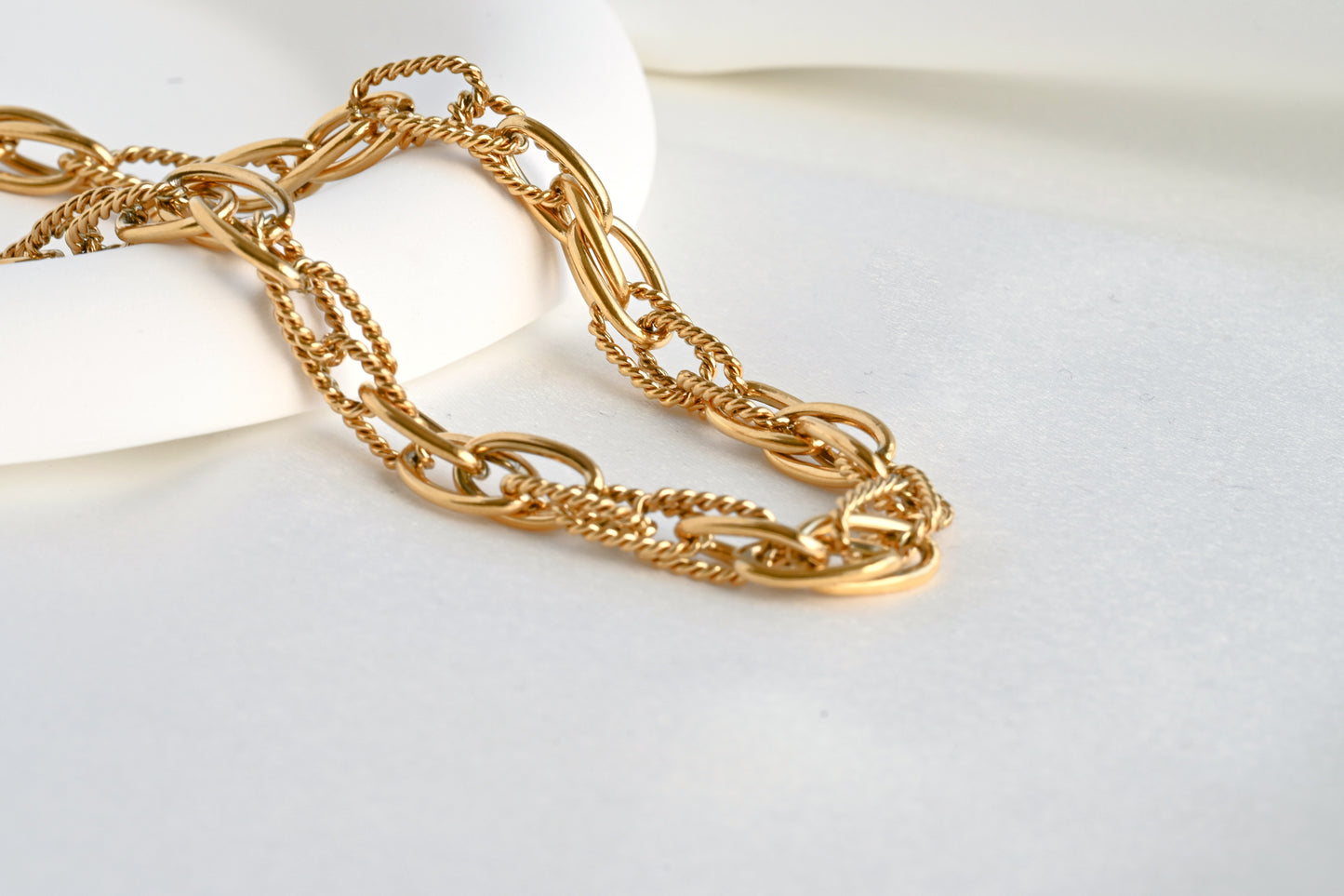 Oval Link Chain Necklace