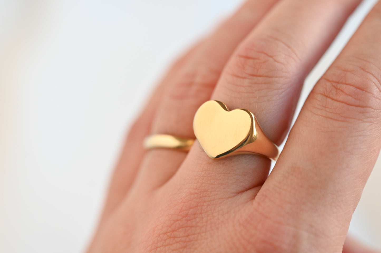 Heart Signet Ring