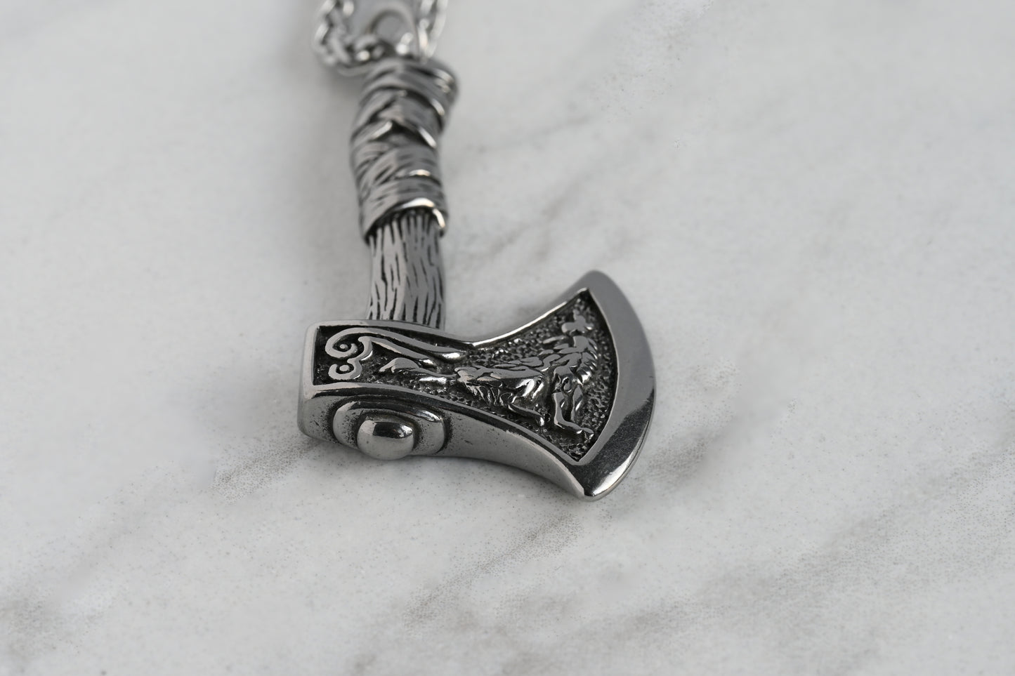 Men's Viking Axe Necklace