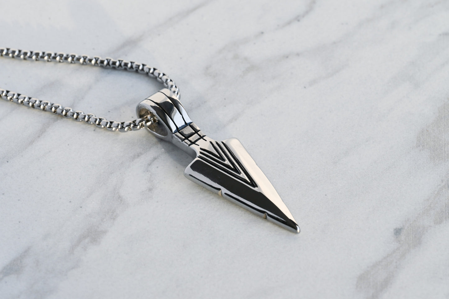 Men's Arrow Head Necklace