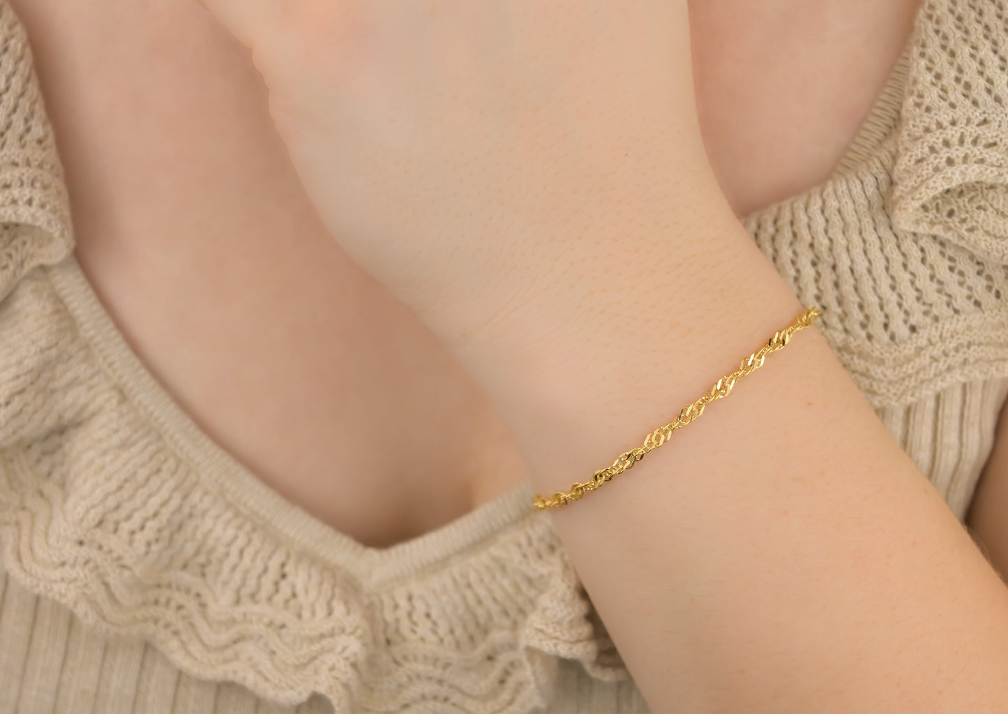 Singapore Chain Bracelet