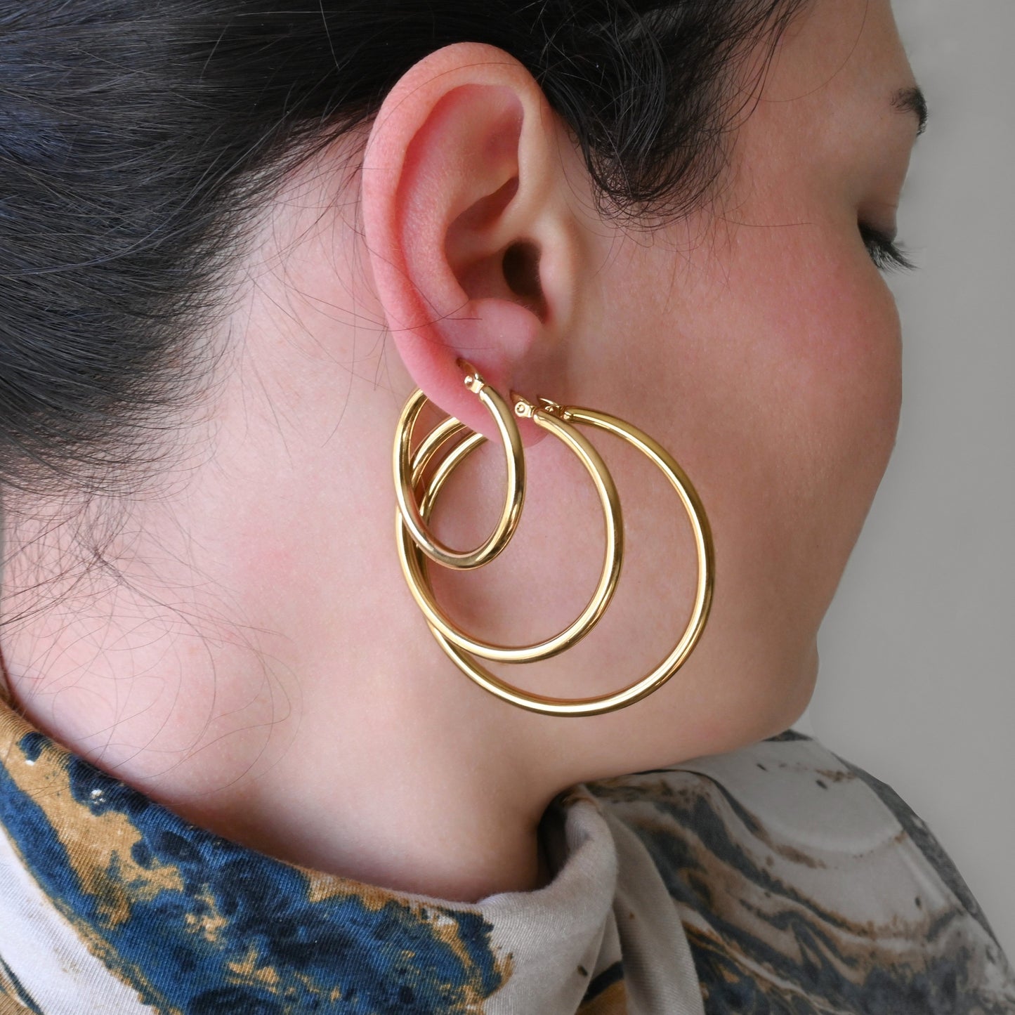 3mm Large Tunnel Hoops