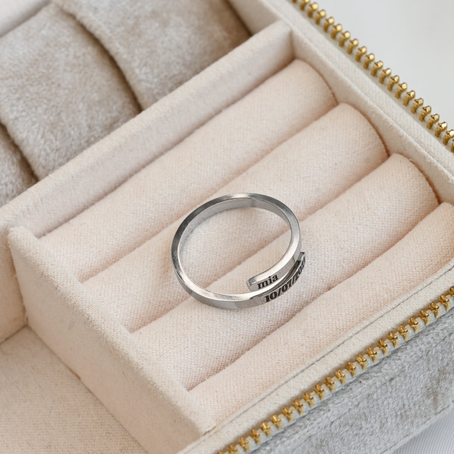 Engraved Wrap Ring