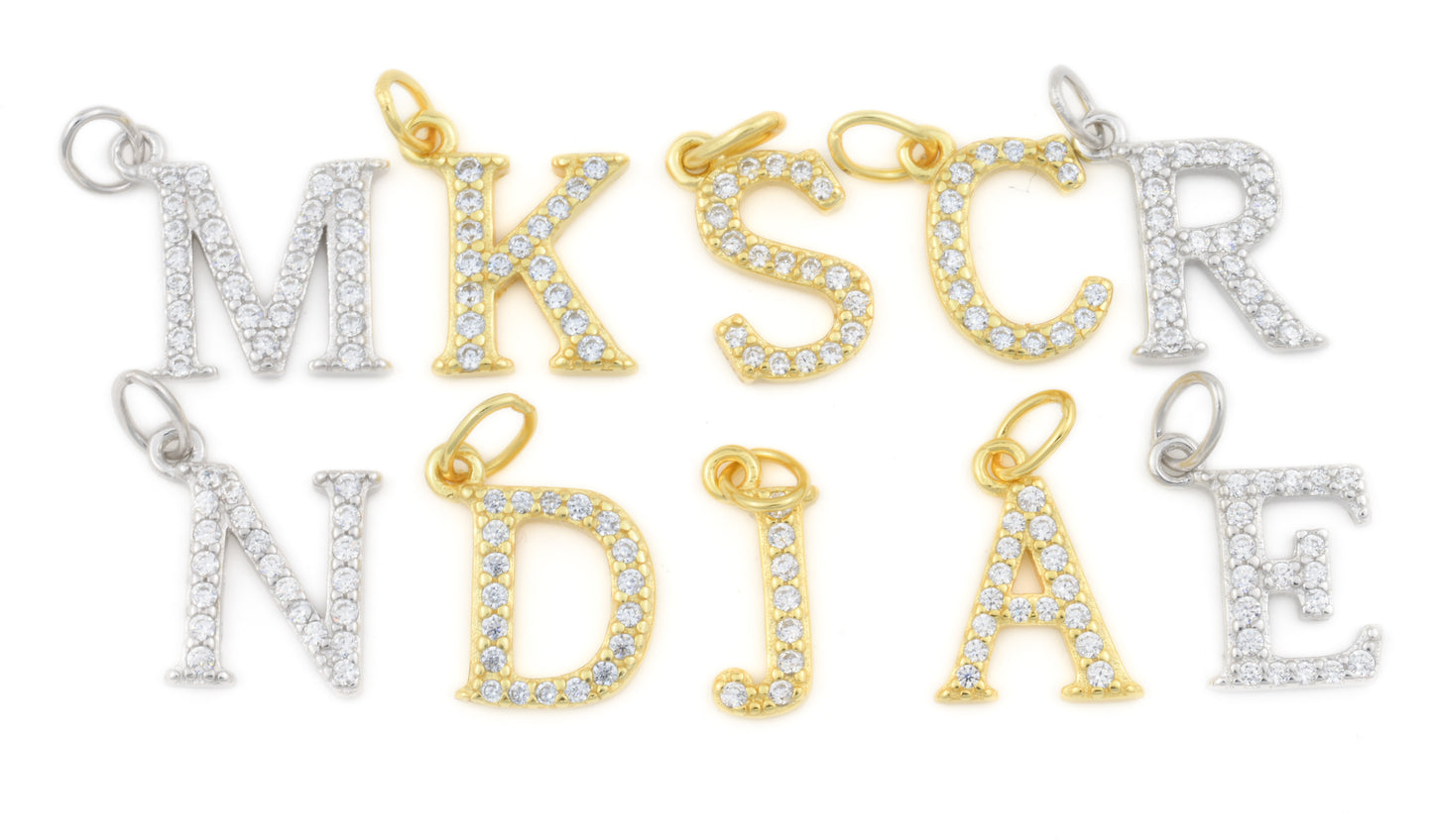 Sterling Silver Initial Necklace