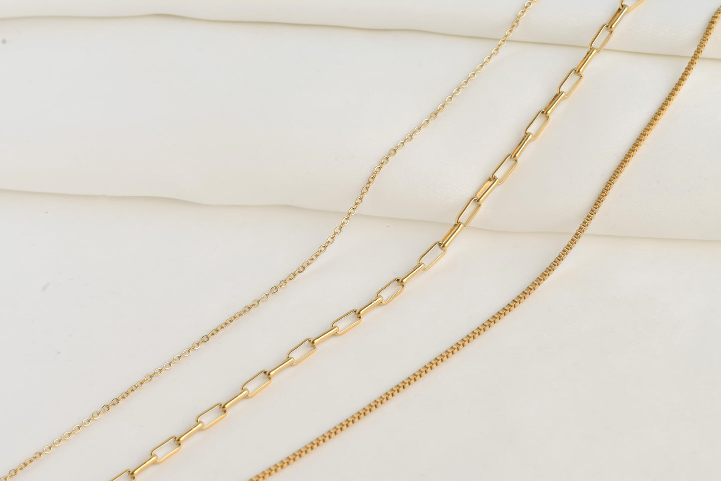 Layered Paperclip Necklace