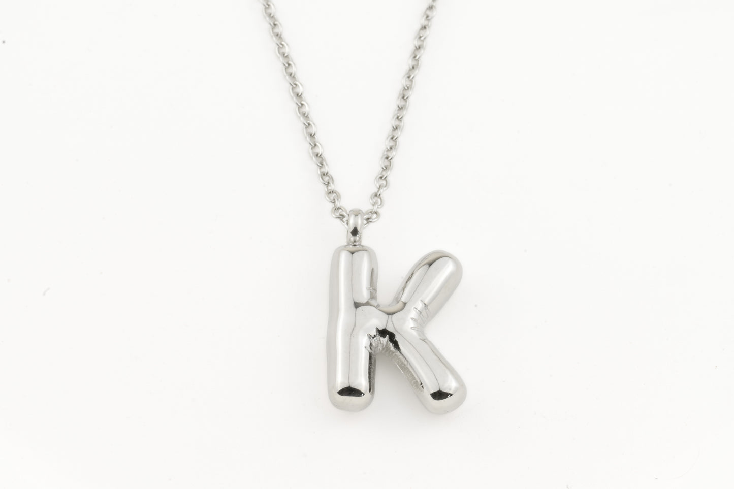 Molten Initial Necklace