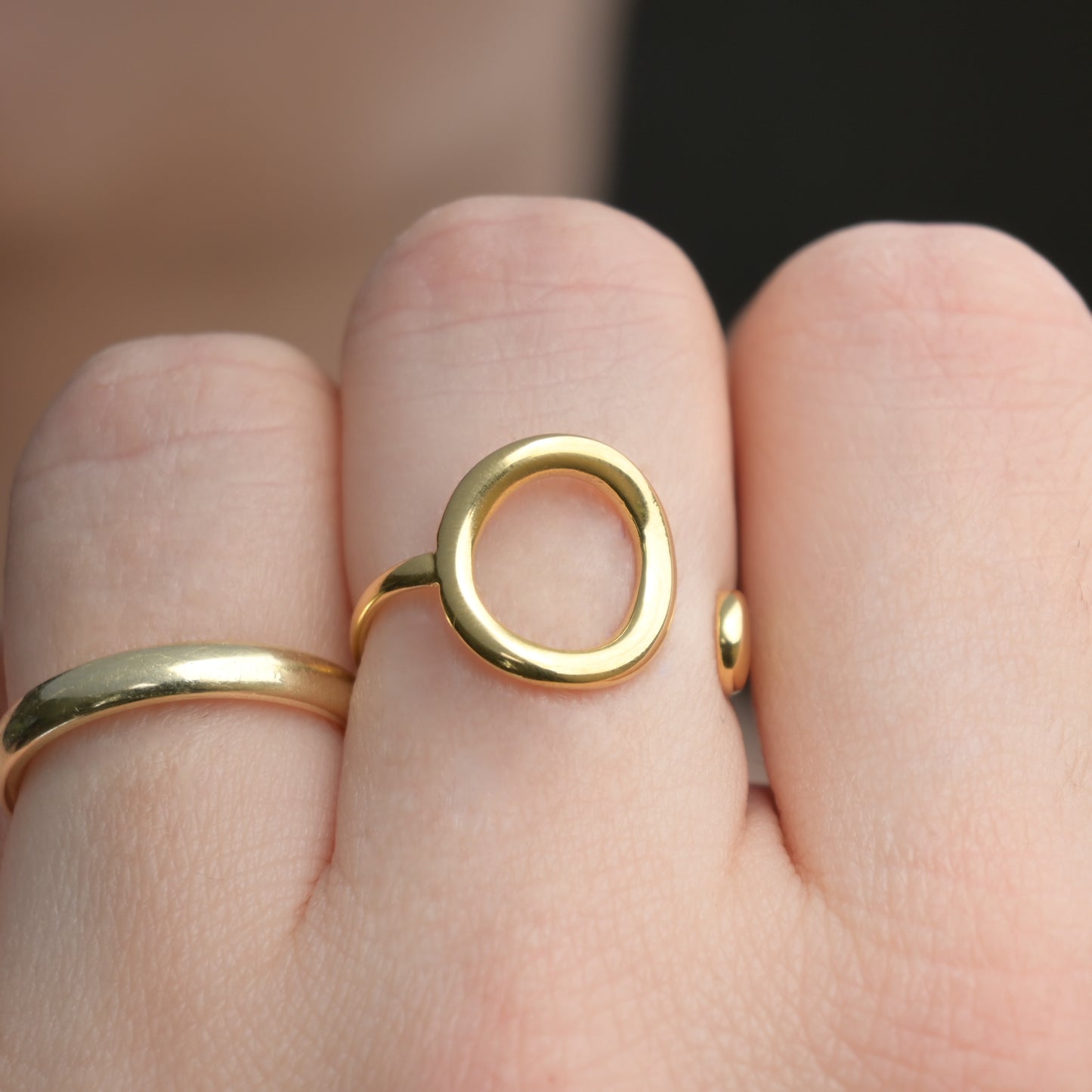 Open Circle Ring