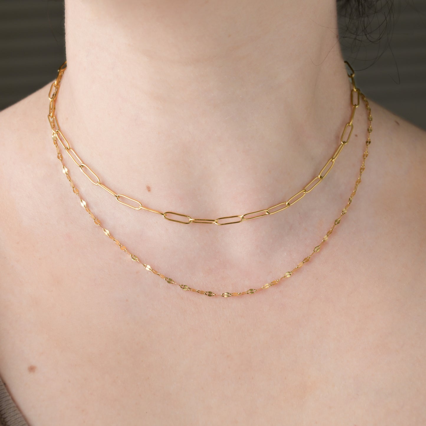 Mirror Chain Necklace