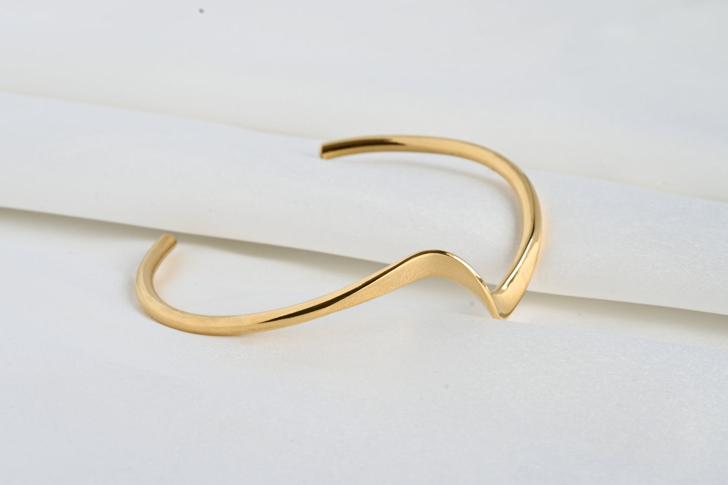 Sculptural Cuff Bracelet