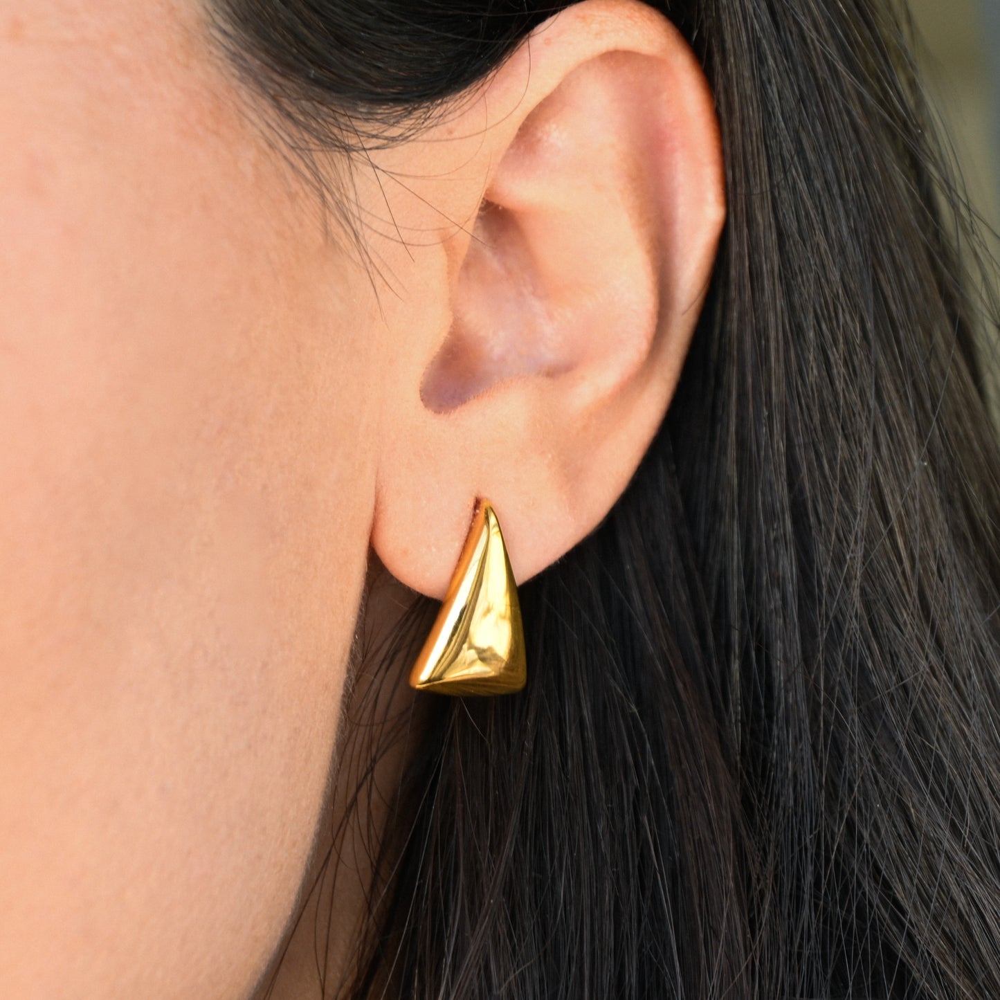 Triangle Statement Earrings