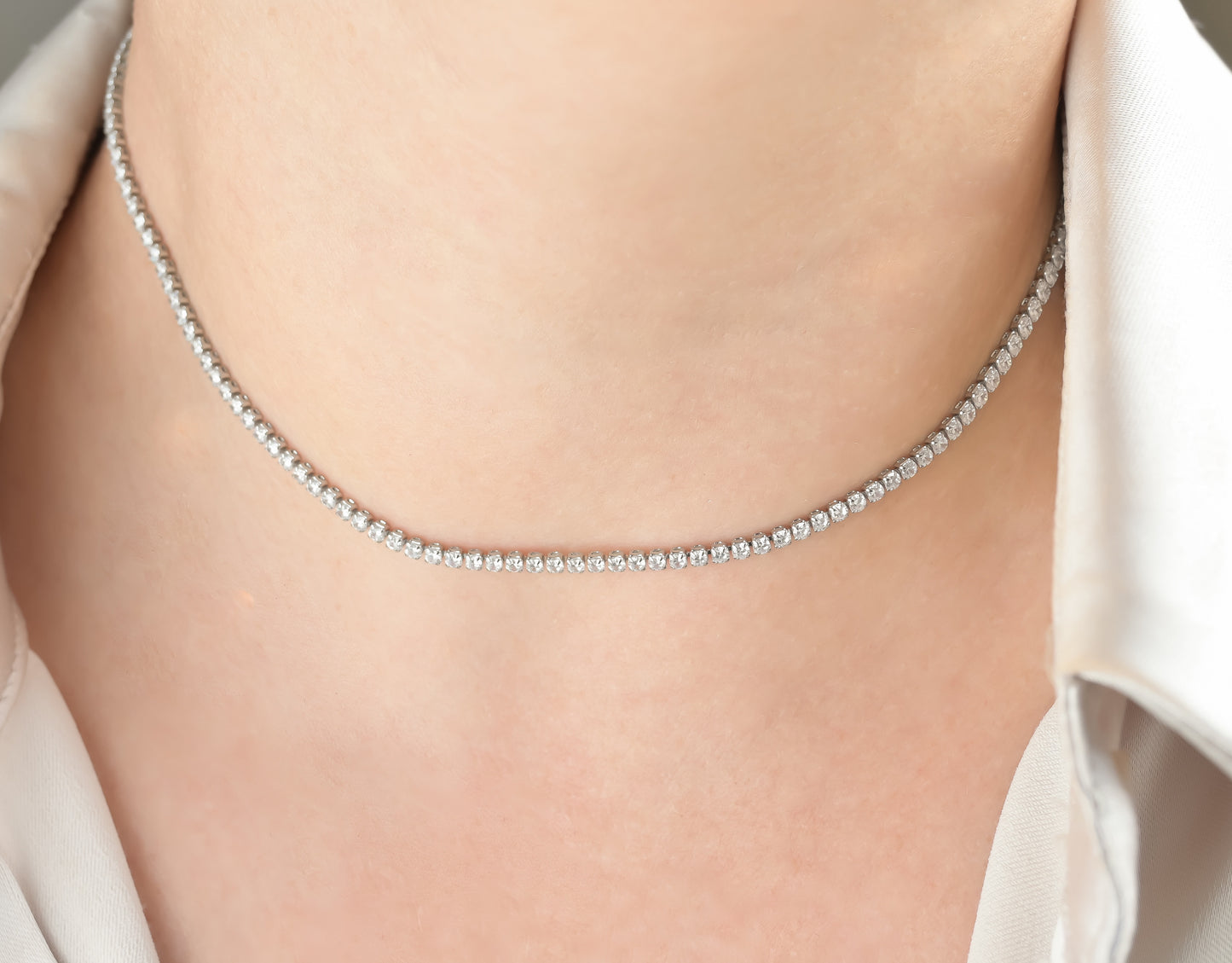 Tennis Chain Necklace