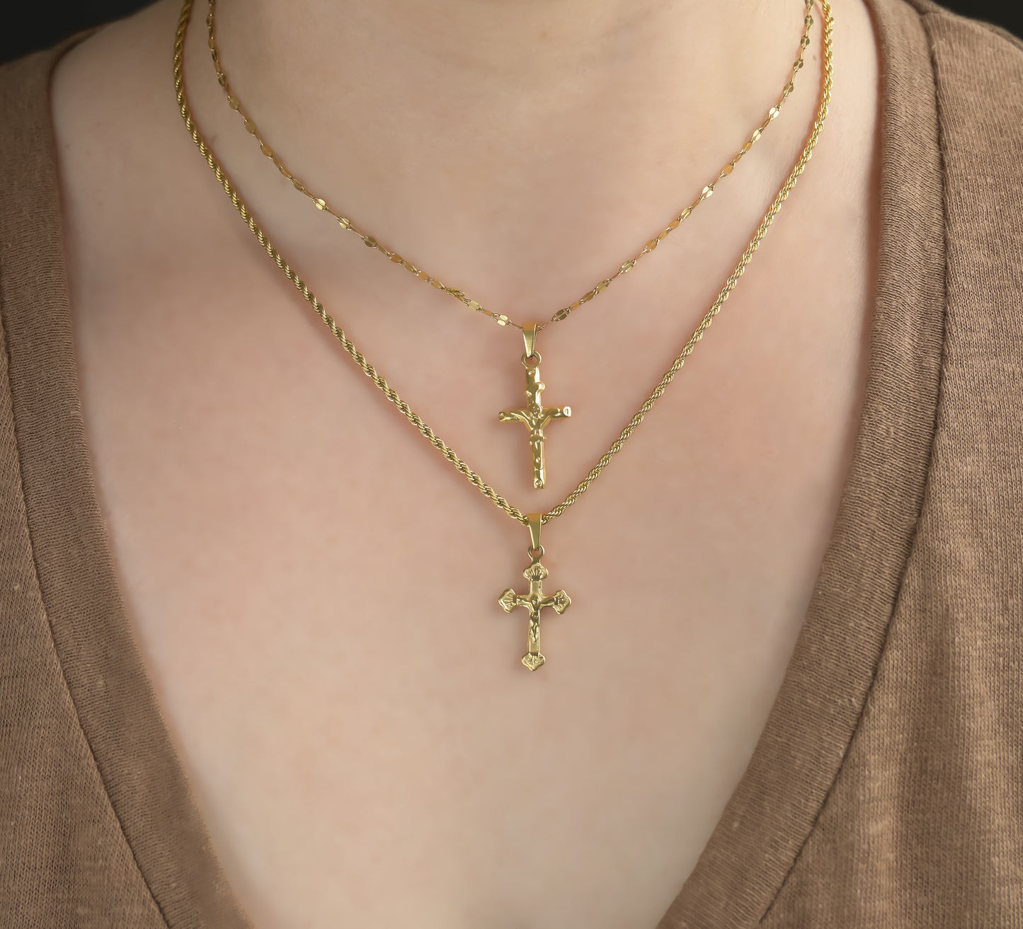 Icon Cross Necklace