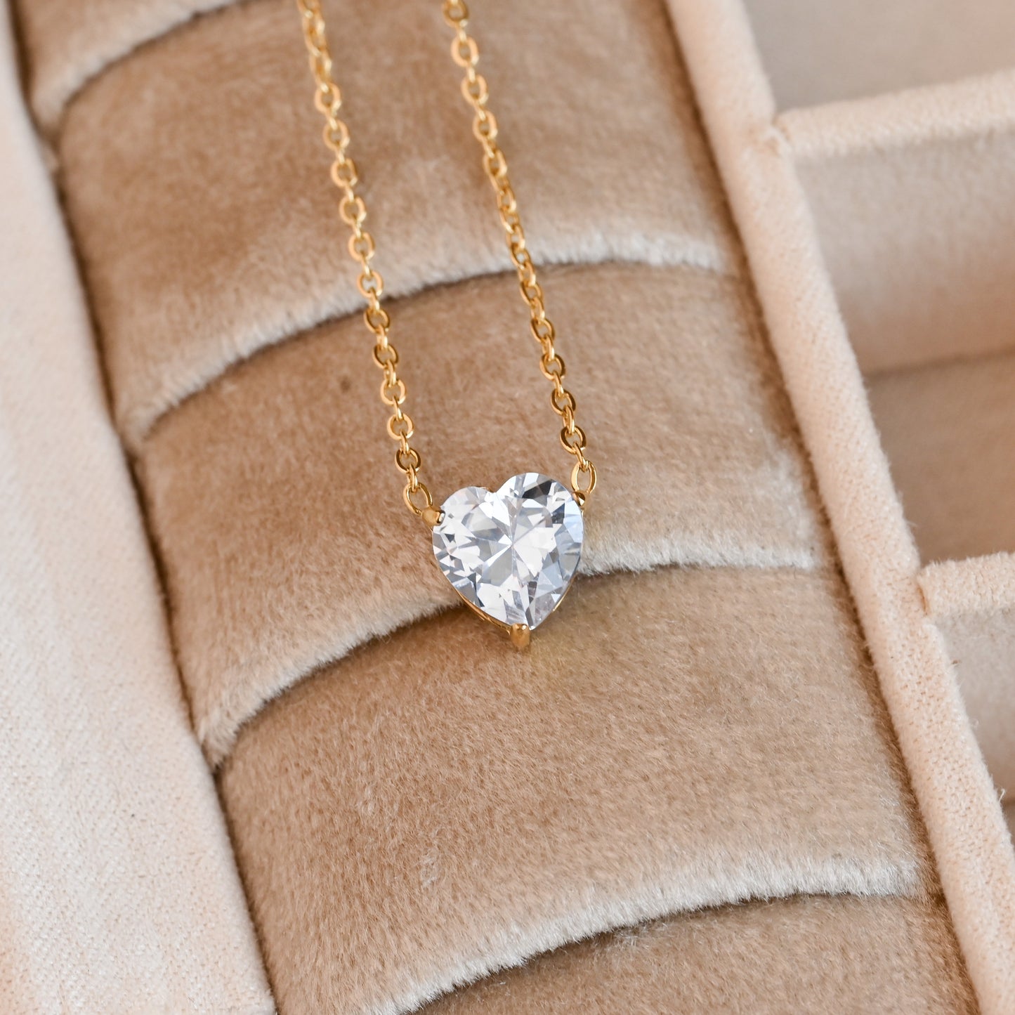 Diamond Heart Necklace
