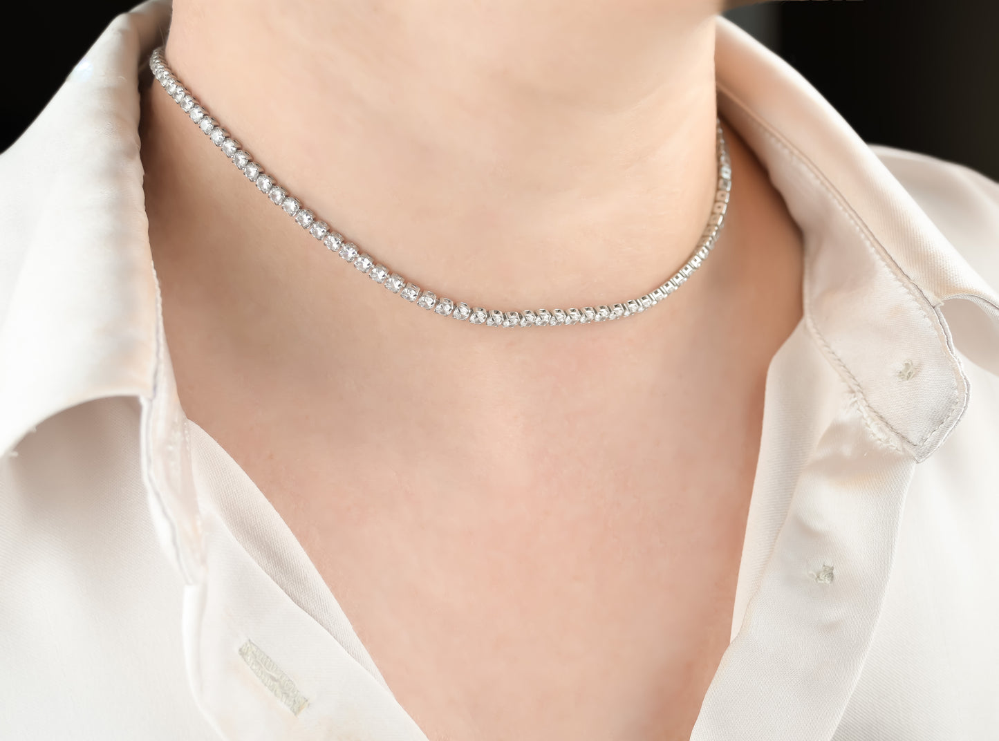 Tennis Chain Necklace