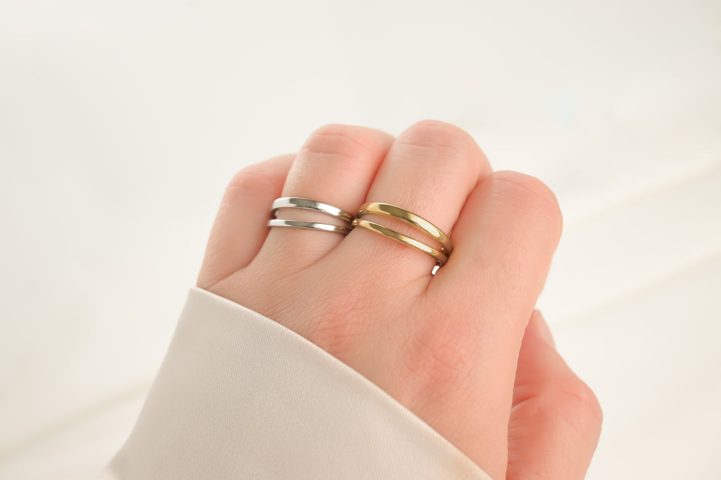Open Double Ring
