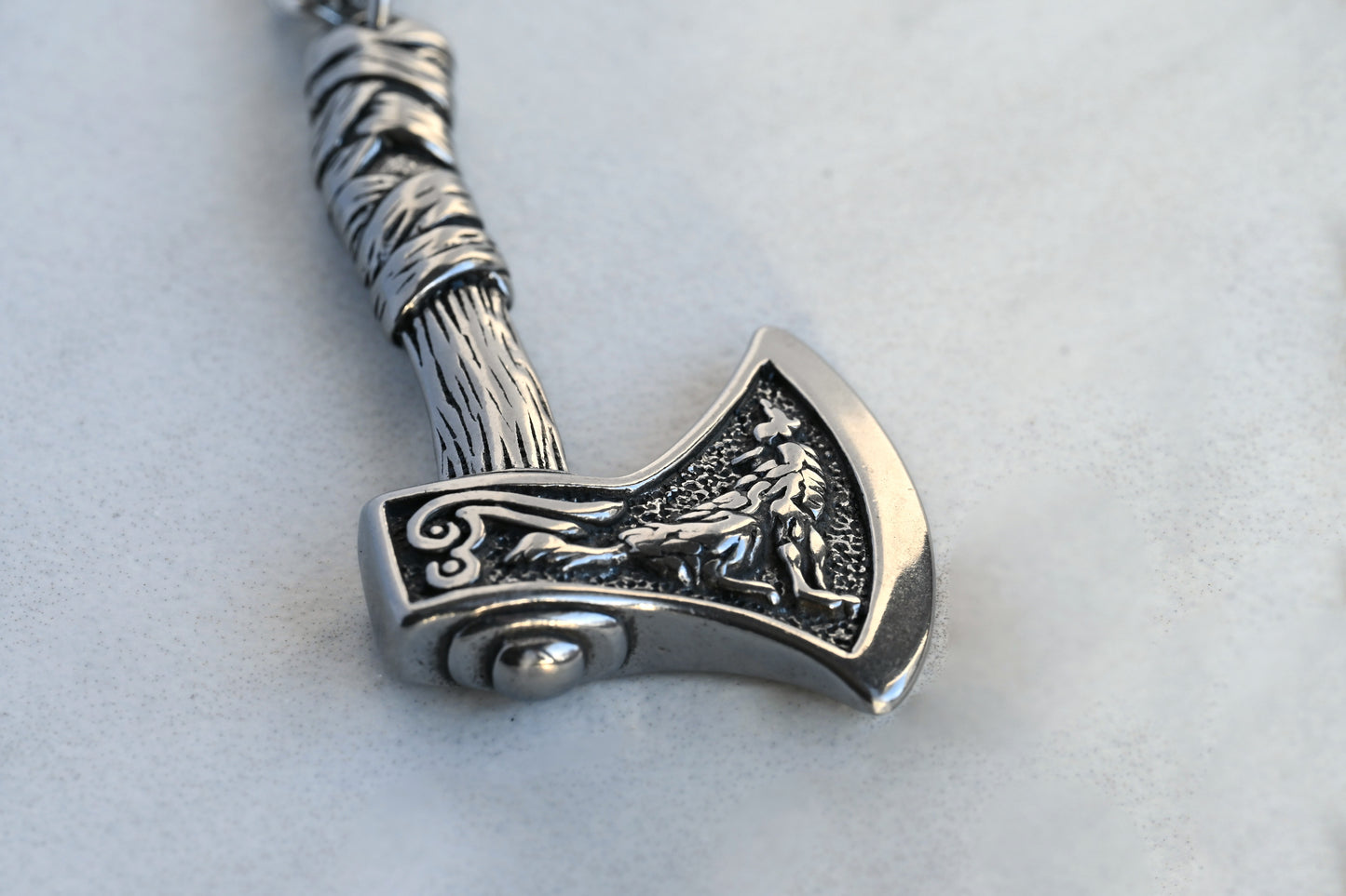 Men's Viking Axe Necklace