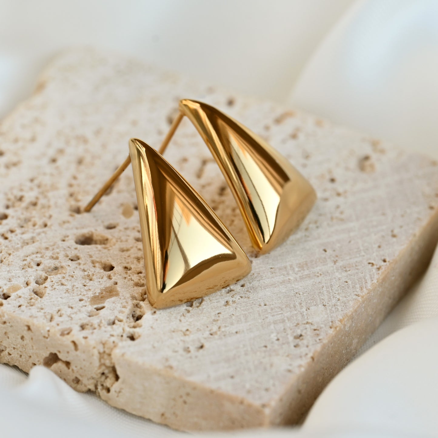 Triangle Statement Earrings