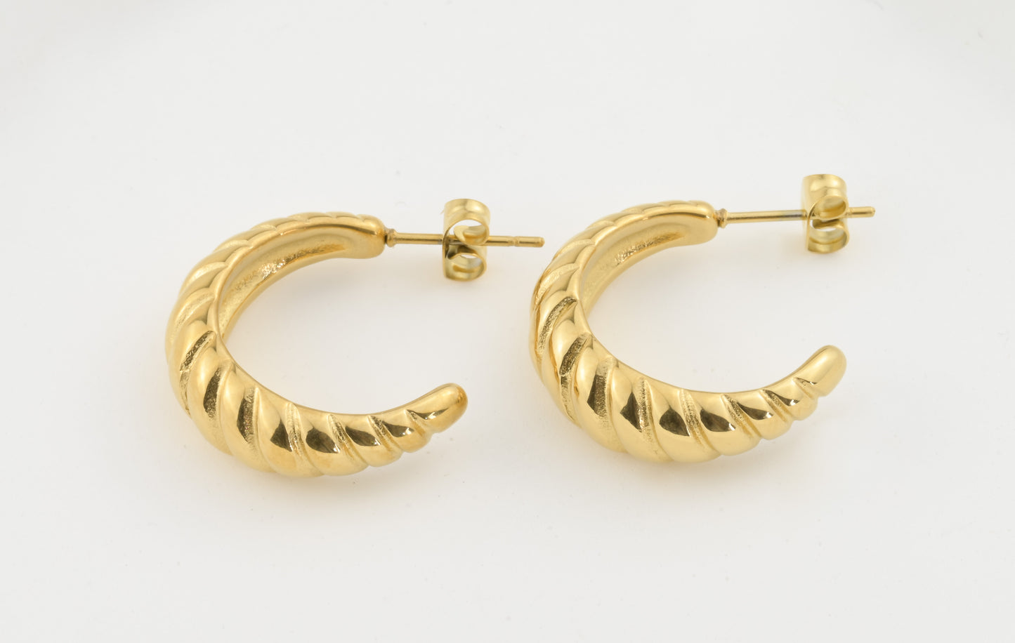 Medium Croissant Earrings