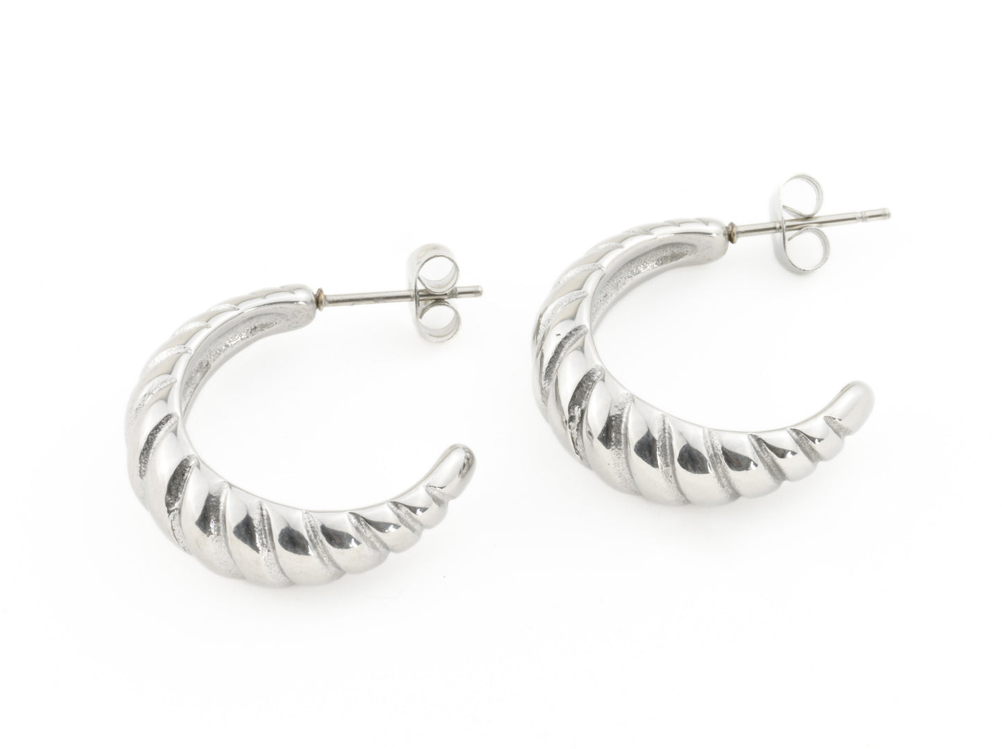 Medium Croissant Earrings