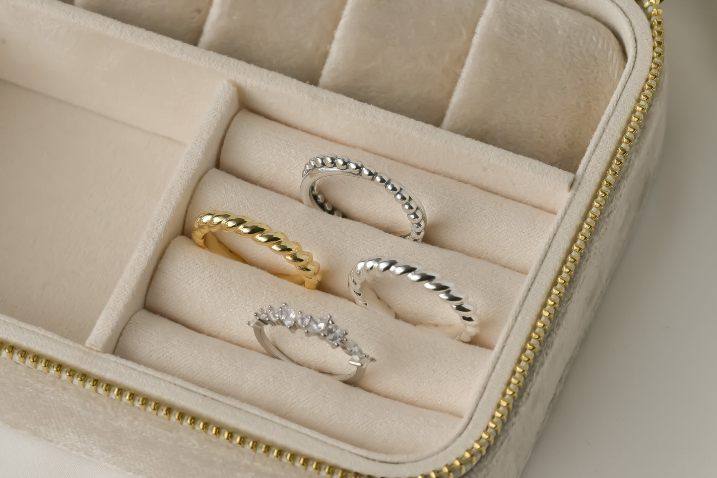 Silver Open Rings
