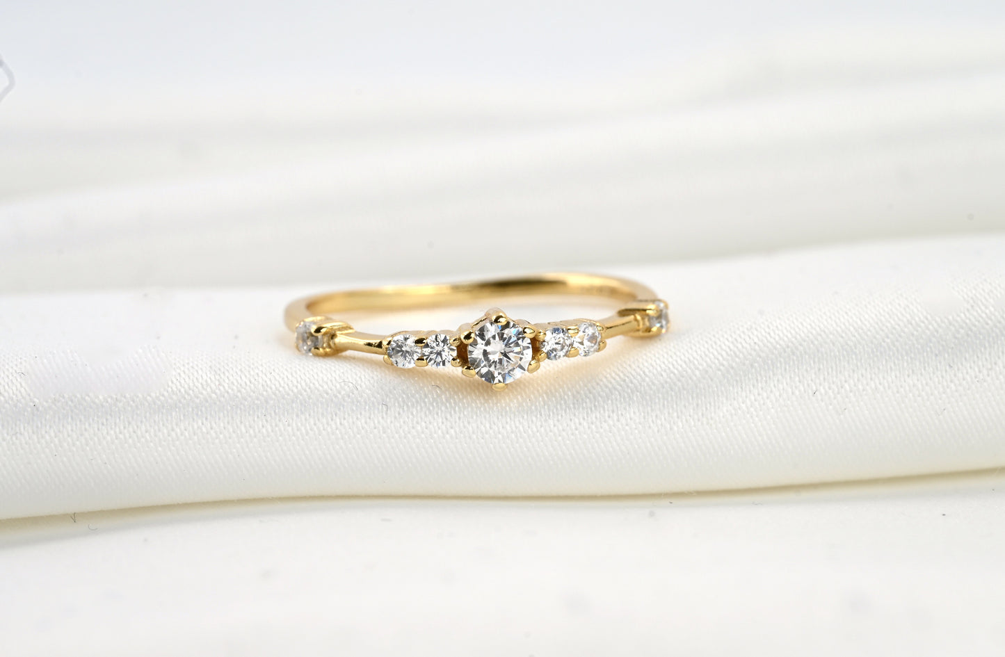 Mixed Diamond Ring
