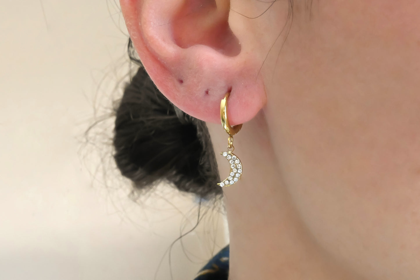 Celestial Diamond Hoops