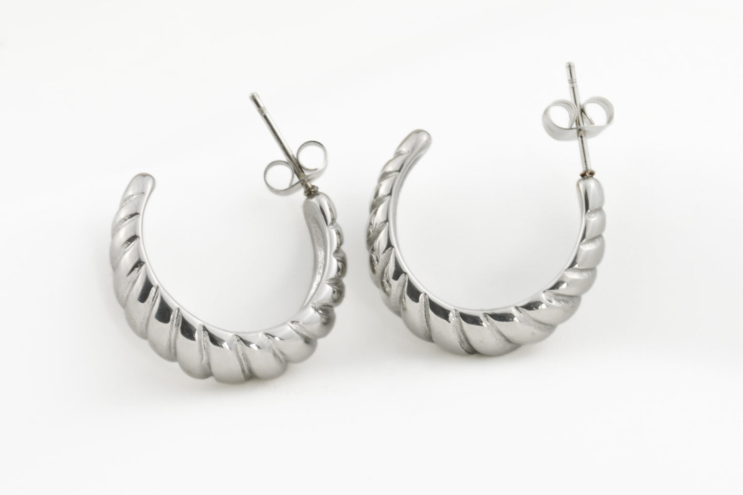 Medium Croissant Earrings