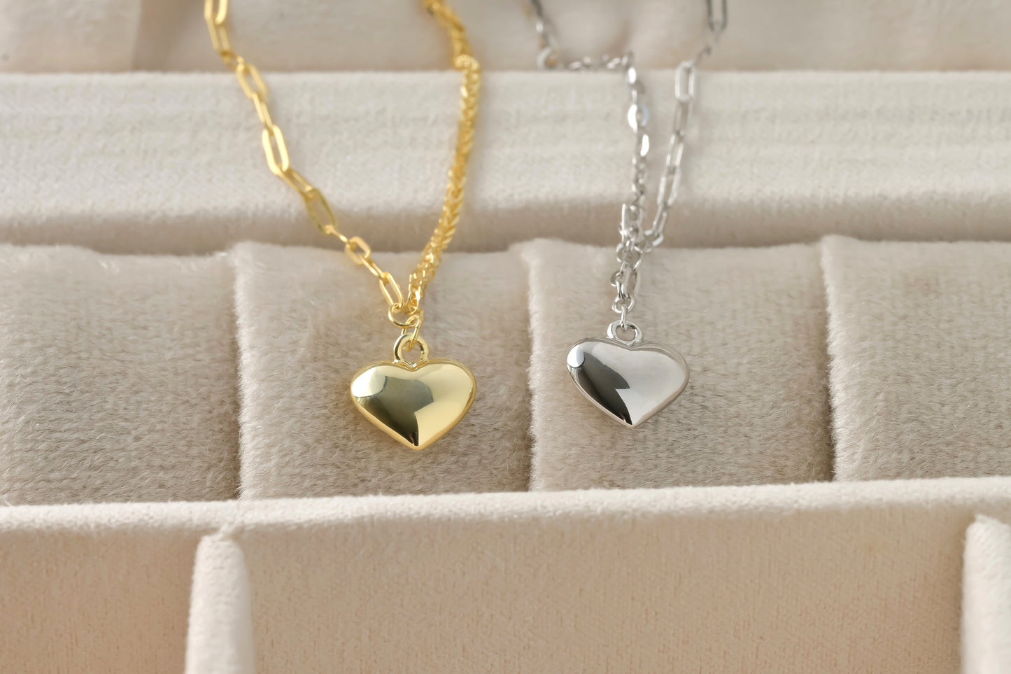 Puffy Heart Bracelet