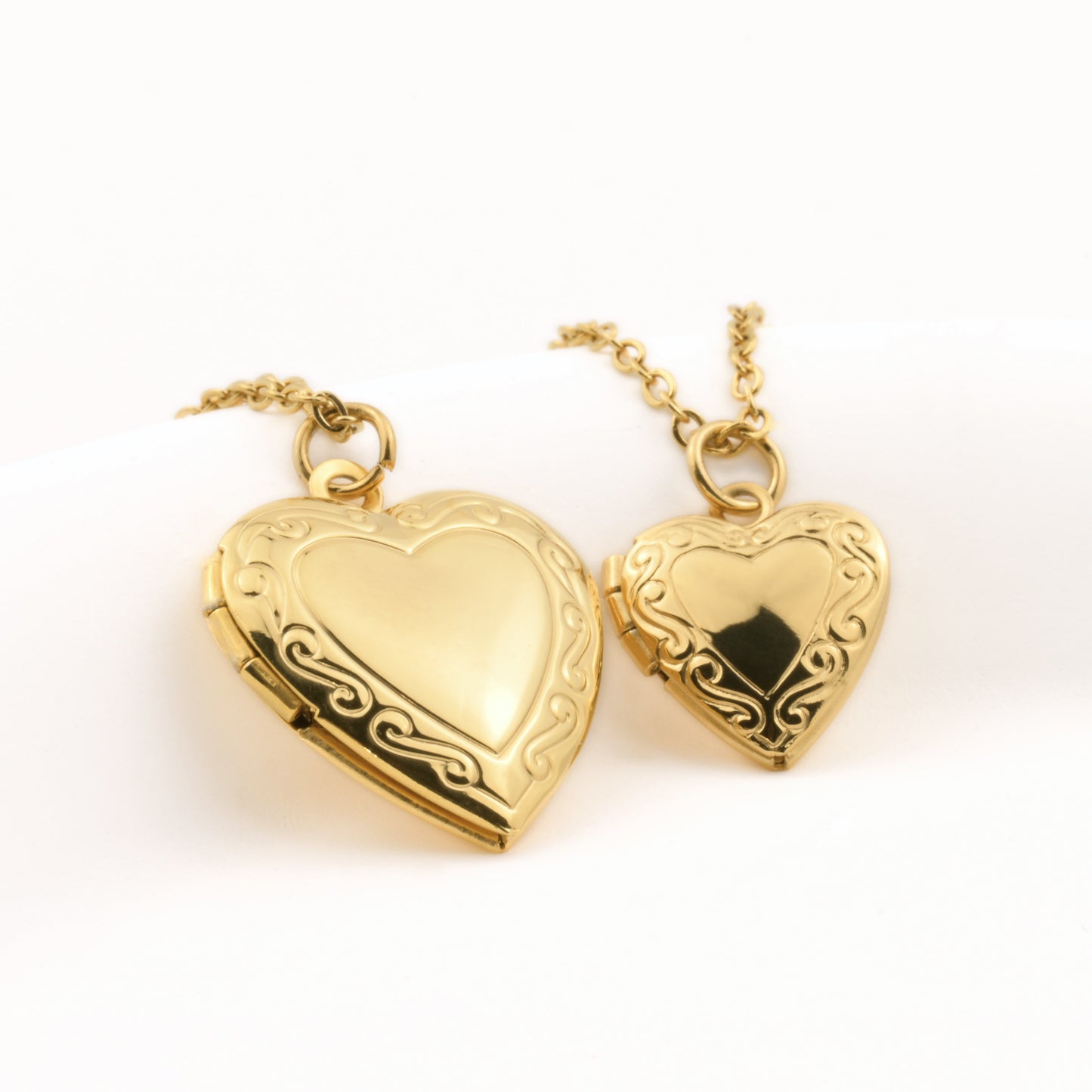 Heart Locket Pendant Necklace