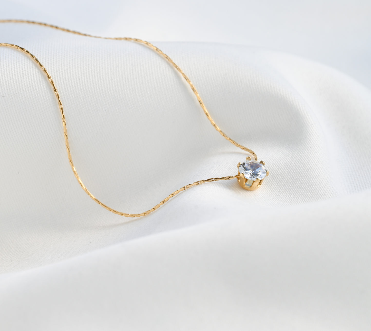 Solitaire Necklace