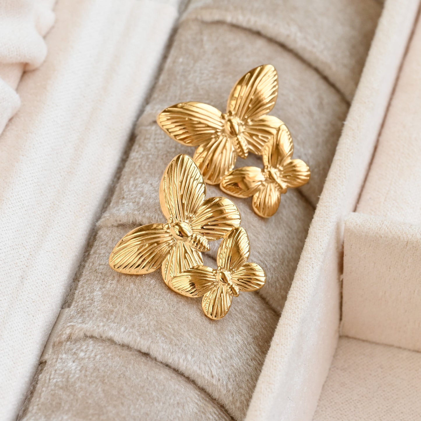 Butterfly Drop Earrings