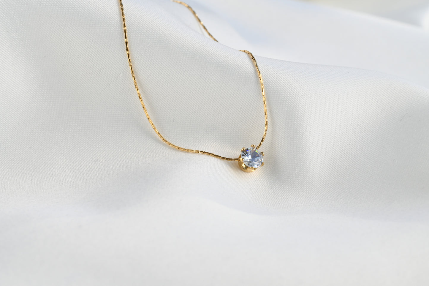 Solitaire Necklace