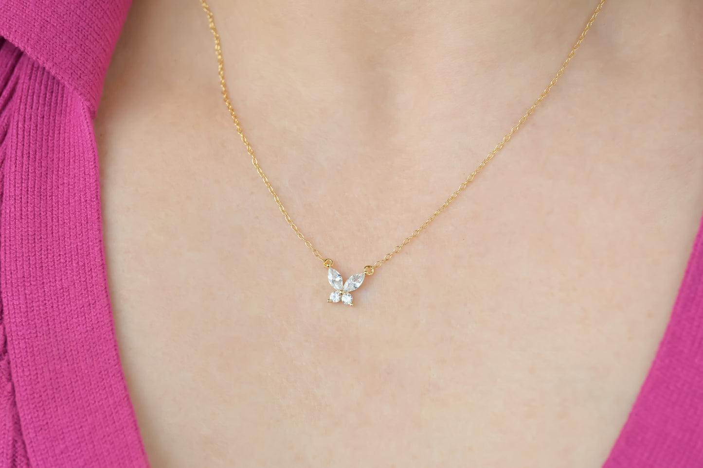 Marquise Butterfly Studs