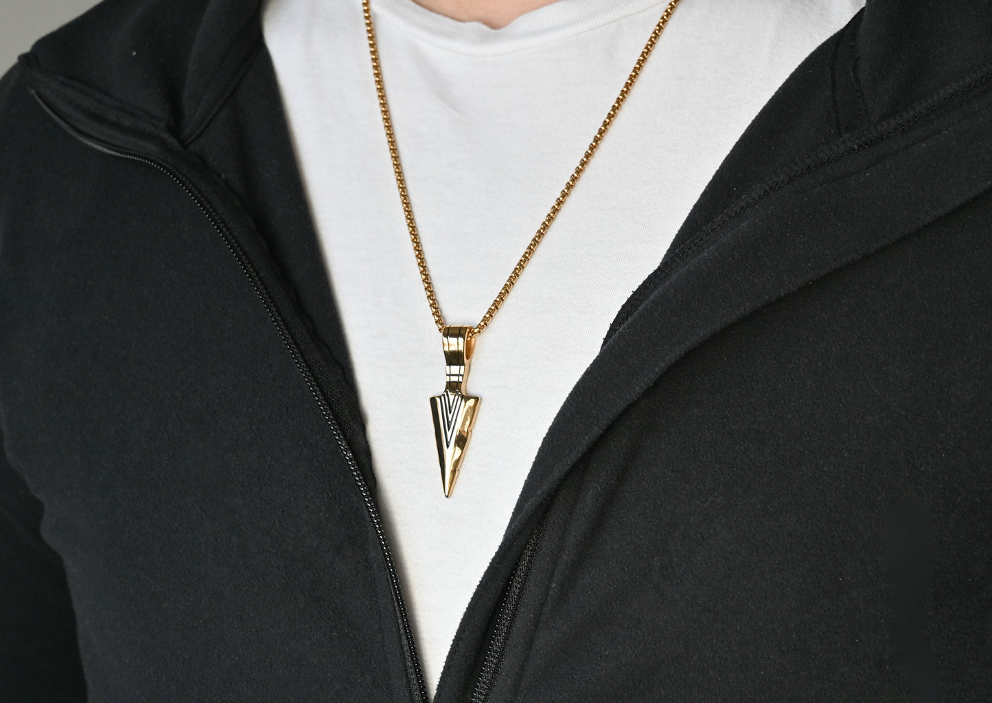 Men's Arrow Head Necklace