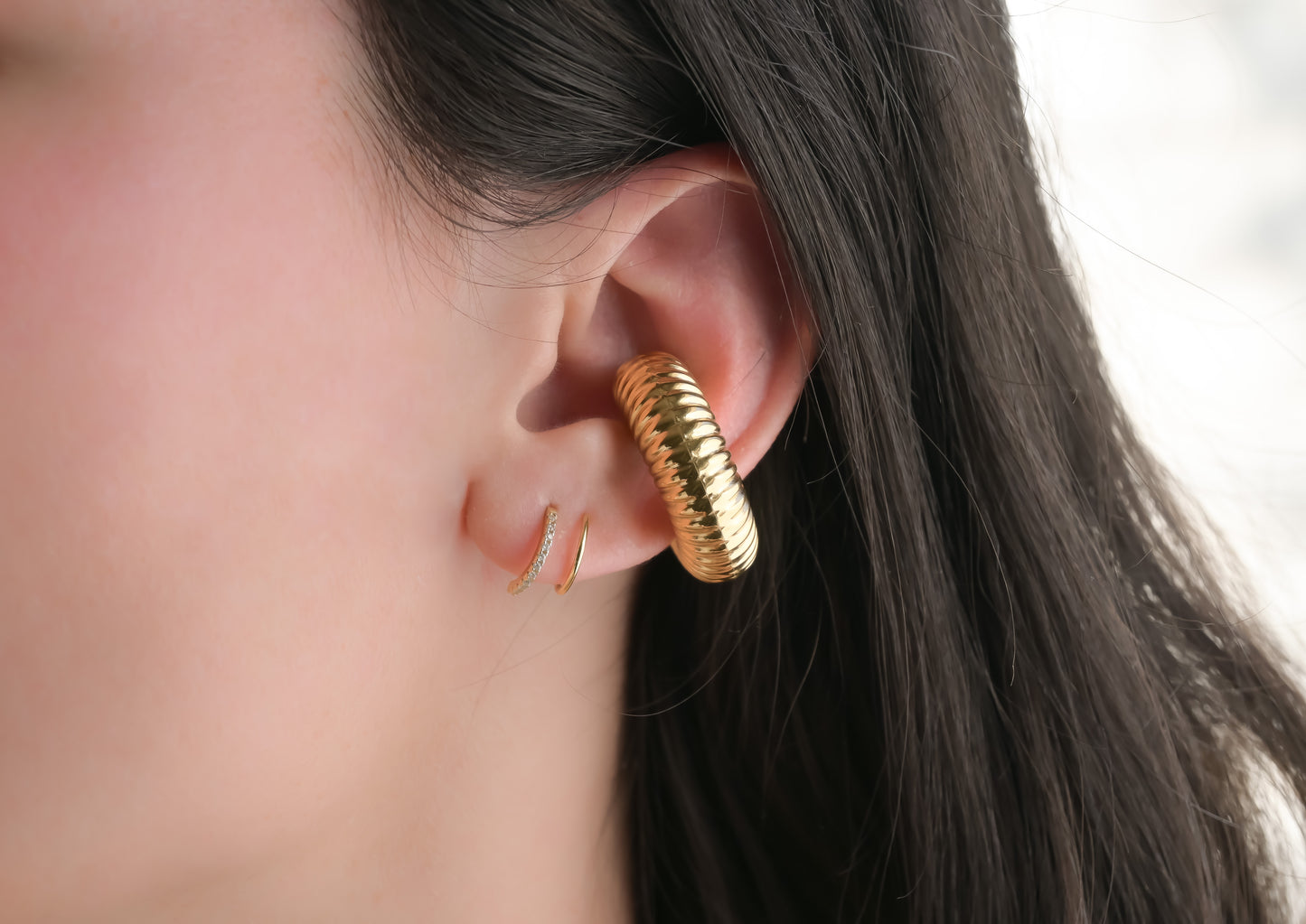 Oversized Chunky Ear Cuff